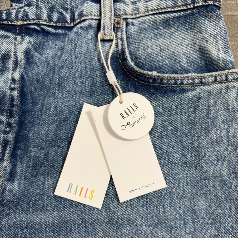 NWT Rails High Rise Straight Topanga Jeans - Picture 5 of 10
